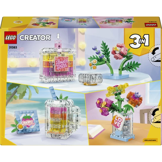 LEGO Creator 31383 Flakón na parfum zdobený kvetmi
