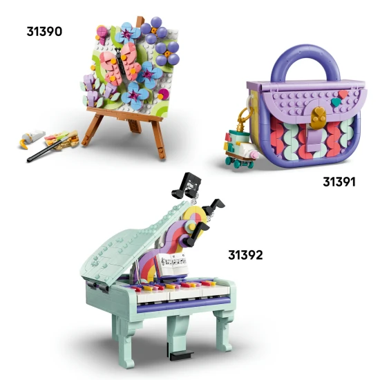 LEGO Creator 31383 Flakón na parfum zdobený kvetmi
