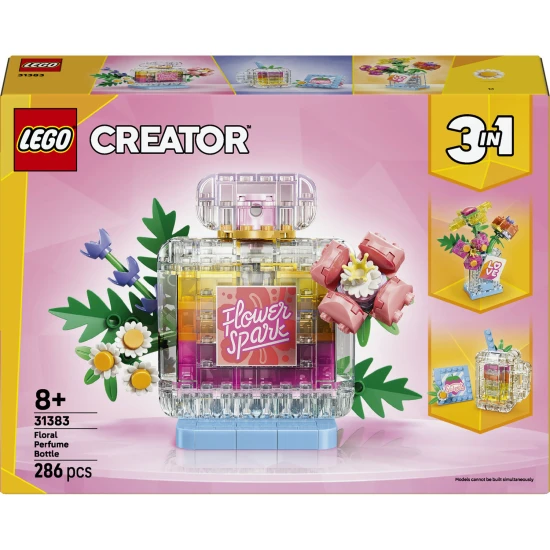 LEGO Creator 31383 Flakón na parfum zdobený kvetmi