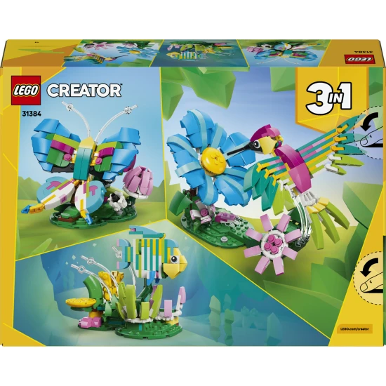 LEGO CREATOR 31384 Divoké zvieratá: Farebný kolibrík