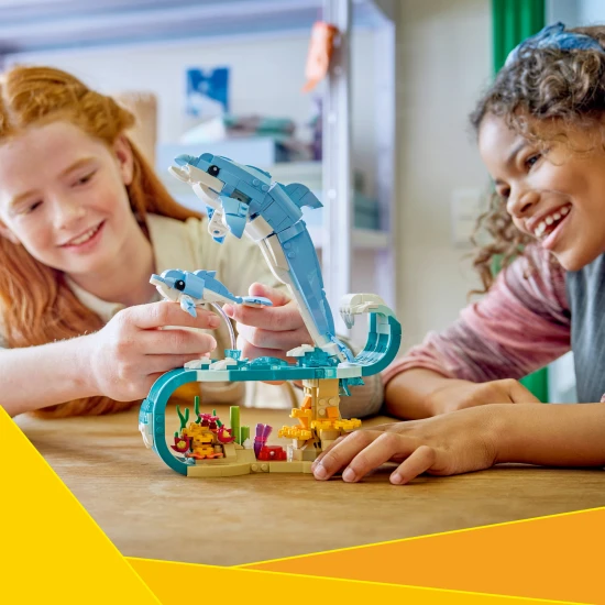 LEGO CREATOR 31385 Morské živočíchy Krásne delfíny
