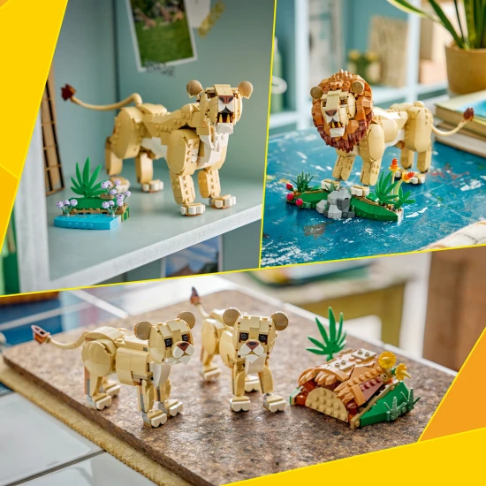LEGO Creator 31386 Divoké zvieratá: Majestátny lev