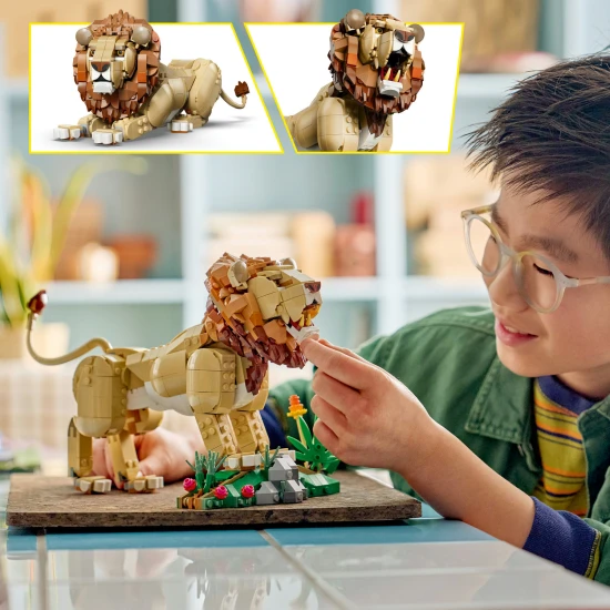 LEGO Creator 31386 Divoké zvieratá: Majestátny lev