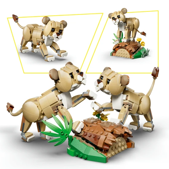 LEGO Creator 31386 Divoké zvieratá: Majestátny lev