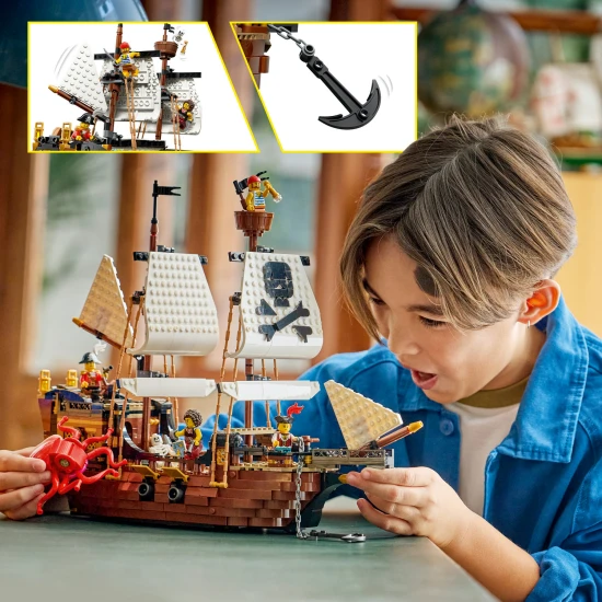 LEGO Creator 31387 Ikonická pirátska loď
