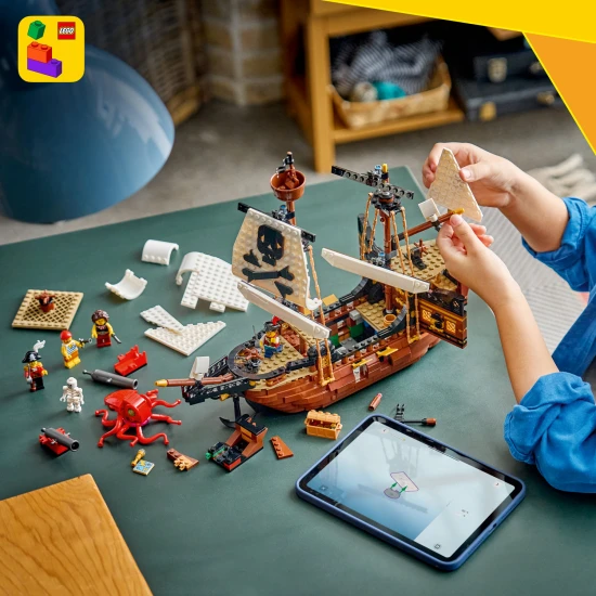 LEGO Creator 31387 Ikonická pirátska loď