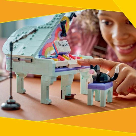 LEGO Creator 31392 Hudobná dekorácia: Klavír s mačkou