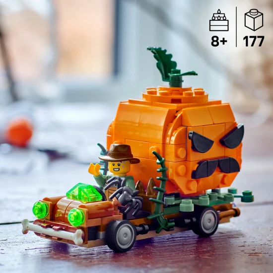 LEGO 40822 Pick-up s halloweenskymi tekvicami