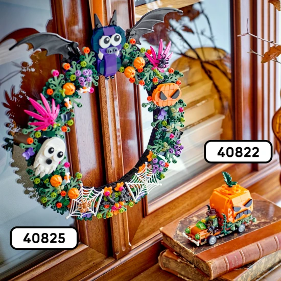 LEGO 40822 Pick-up s halloweenskymi tekvicami