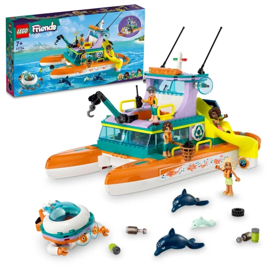 LEGO Friends Námorná záchranná loď – dobrodružstvo na vode