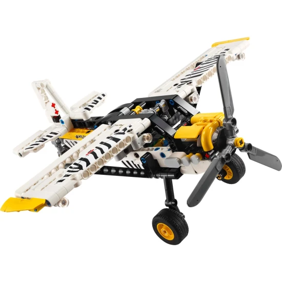 LEGO® Technic 42198 Lietadlo do vzdialených oblastí – Model s otočnou vrtuľou a zebrou.