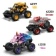 LEGO 42219 Monster Jam™ Grave Digger™ Oheň a ľad