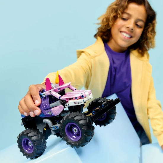 LEGO 42220 Monster Jam™ Sparkle Smash™ s naťahovacím motorom