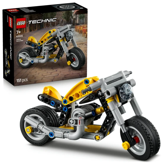 LEGO Technic 42225 Žltá motorka LEGO Technic 42225 Žltá motorka