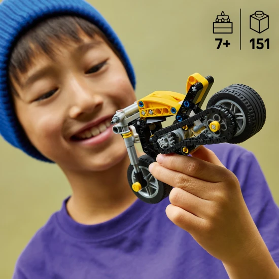 LEGO Technic 42225 Žltá motorka LEGO Technic 42225 Žltá motorka