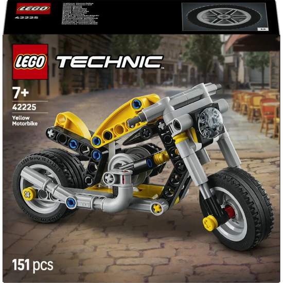 LEGO Technic 42225 Žltá motorka LEGO Technic 42225 Žltá motorka