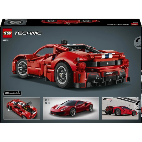 LEGO Technic 42235 Auto Ferrari 488 PISTA