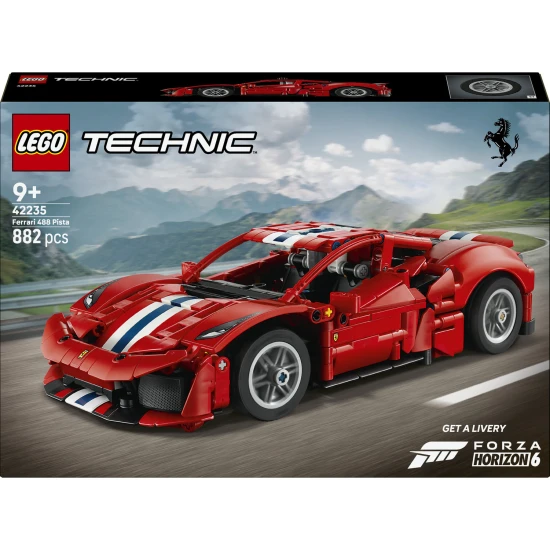 LEGO Technic 42235 Auto Ferrari 488 PISTA