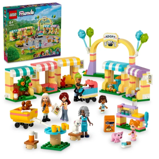 LEGO Friends Deň adopcie zvierat – hračka plná lásky k zvieratkám