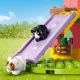LEGO Friends ihrisko pre morčatá so šmykľavkou a kolotočom