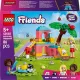 LEGO Friends ihrisko pre morčatá so šmykľavkou a kolotočom