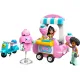 LEGO® Friends 42643 Stánok s cukrovou vatou a skúter – Zábavná hračka pre deti s minibábikami a maskotom.