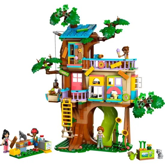 LEGO® Friends 42652 Dom priateľstva na strome s minibábikami a zvieratkami
