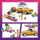 LEGO Friends 42659 – Výlet v aute s kamarátmi so psíkom a minifigúrkami