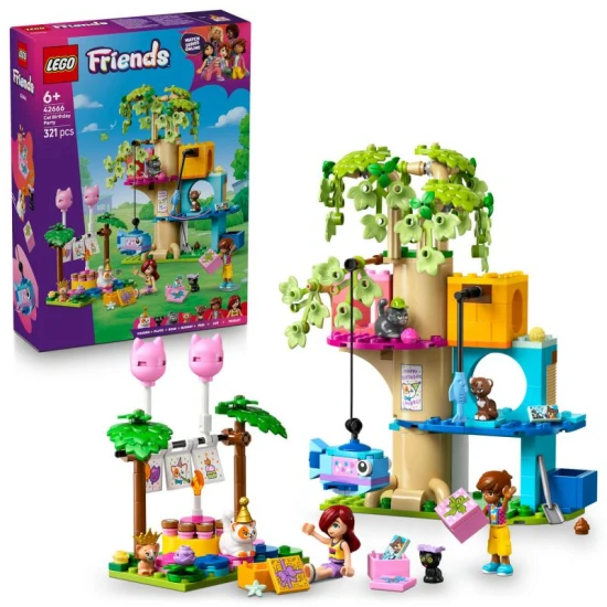 LEGO Friends Mačacia narodeninová oslava – Zábava pre malých milovníkov mačiek!