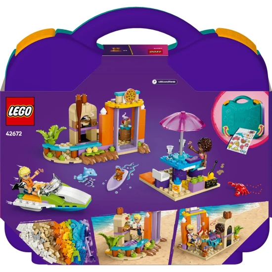 Zbaľ si dobrodružstvo s LEGO Friends Kreatívnym plážovým kufríkom!