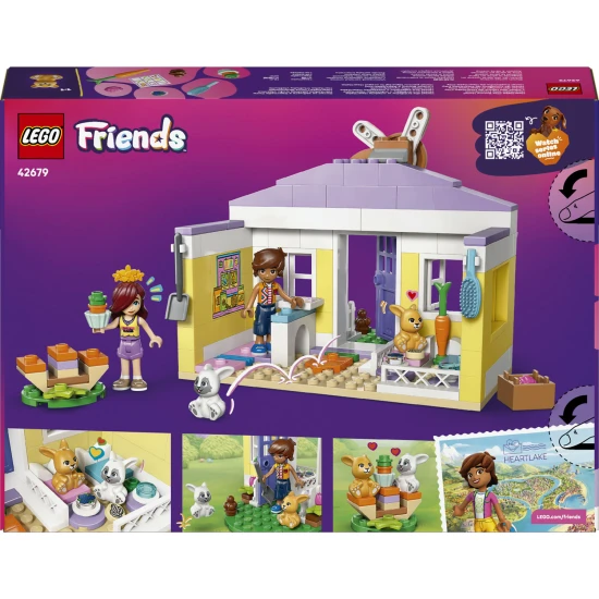 LEGO Friends 42679 Hotel pre zajačikov v mestečku Heartlake