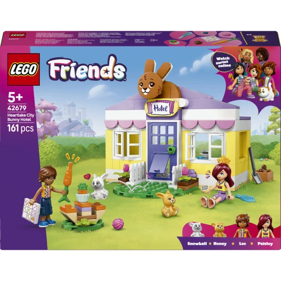 LEGO Friends 42679 Hotel pre zajačikov v mestečku Heartlake