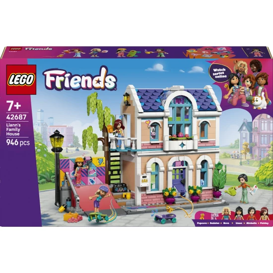 LEGO Friends 42687 Liann a jej rodinný dom LEGO Friends 42687 Liann a jej rodinný dom