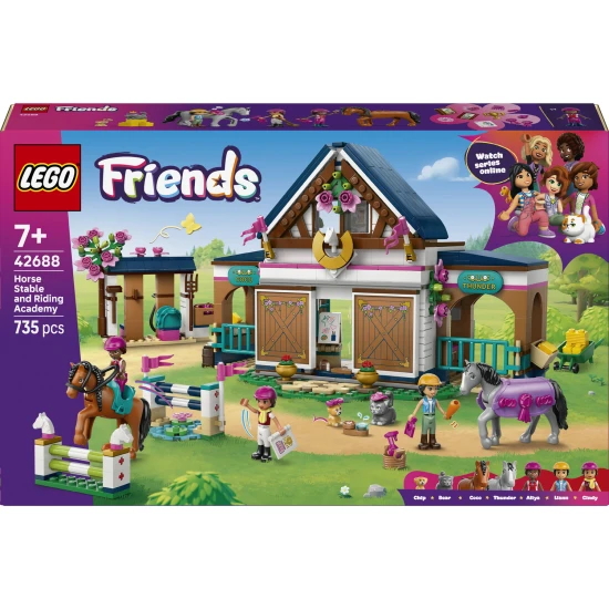 LEGO Friends 42688 Konská stajňa a jazdecká akadémia