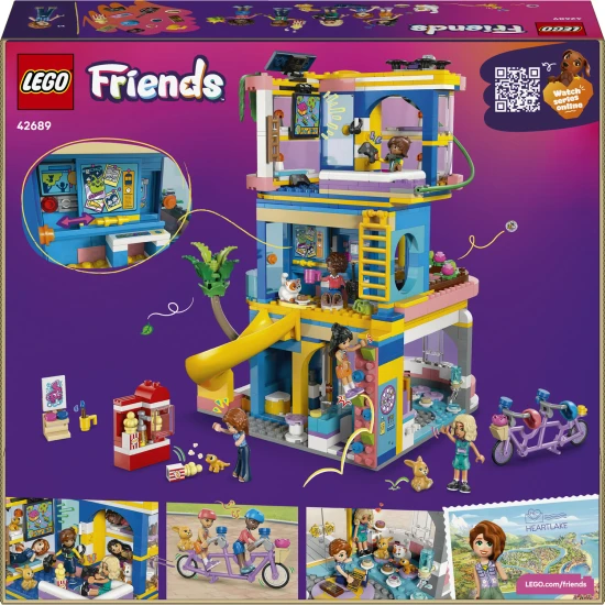 LEGO Friends 42689 Klubovňa kamarátov v mestečku Heartlake