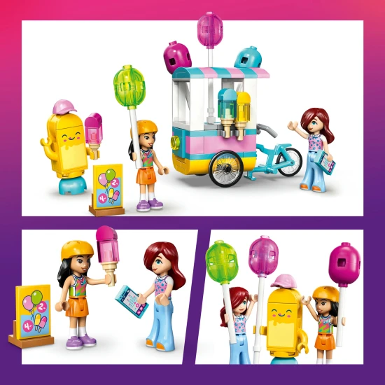 LEGO Friends 42692 Stánok so zmrzlinou a balónmi