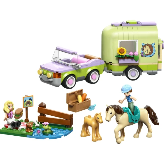 LEGO Friends 42695 Príves s koňom a žriebätkom