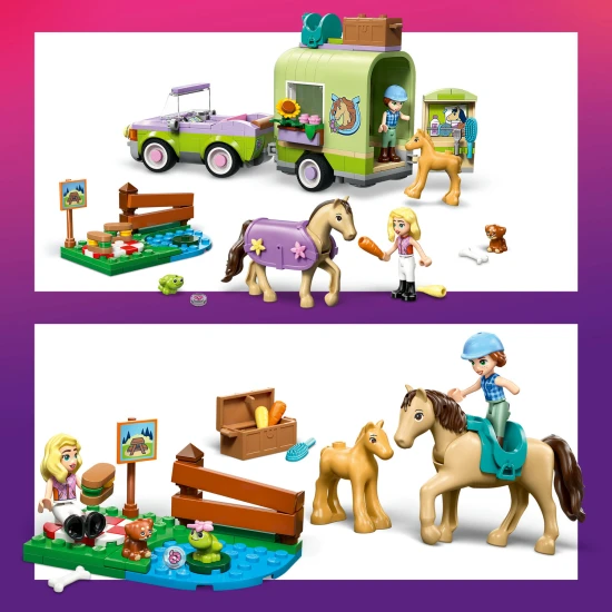 LEGO Friends 42695 Príves s koňom a žriebätkom