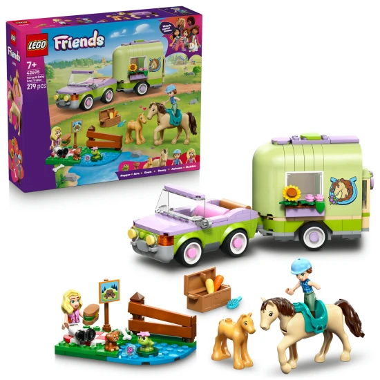 LEGO Friends 42695 Príves s koňom a žriebätkom
