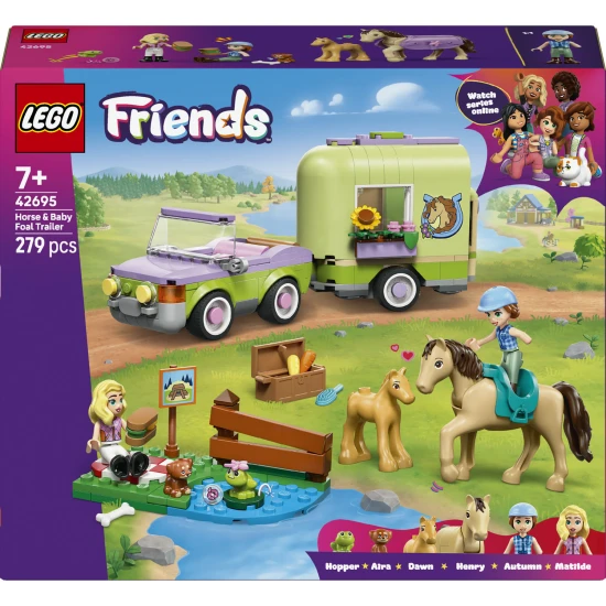 LEGO Friends 42695 Príves s koňom a žriebätkom