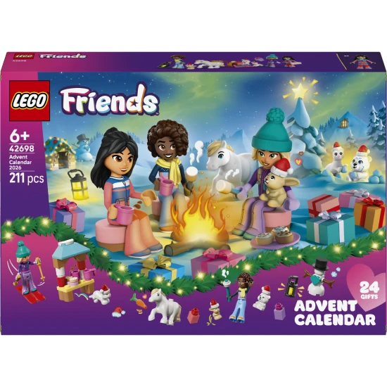 LEGO Friends 42698 Adventný kalendár 2026 LEGO Friends 42698 Adventný kalendár 2026