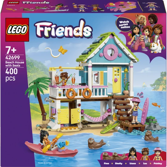 LEGO Friends 42699 Plážový dom s tuleňmi