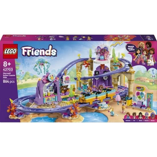 LEGO Friends 42703 Jazda na horskej dráhe s morskými vílami LEGO Friends 42703 Jazda na horskej dráhe s morskými vílami