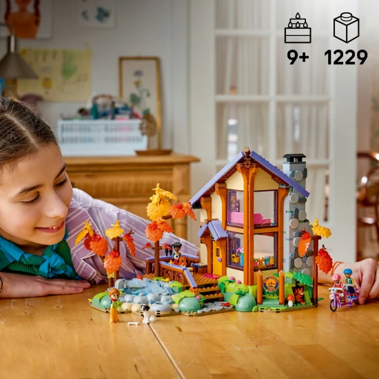 LEGO Friends 42705 Útulná chata v jesennom lese