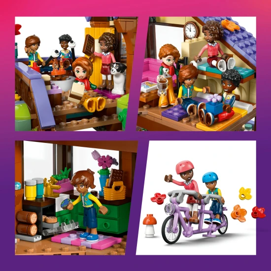 LEGO Friends 42705 Útulná chata v jesennom lese