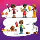 LEGO Friends 42705 Útulná chata v jesennom lese