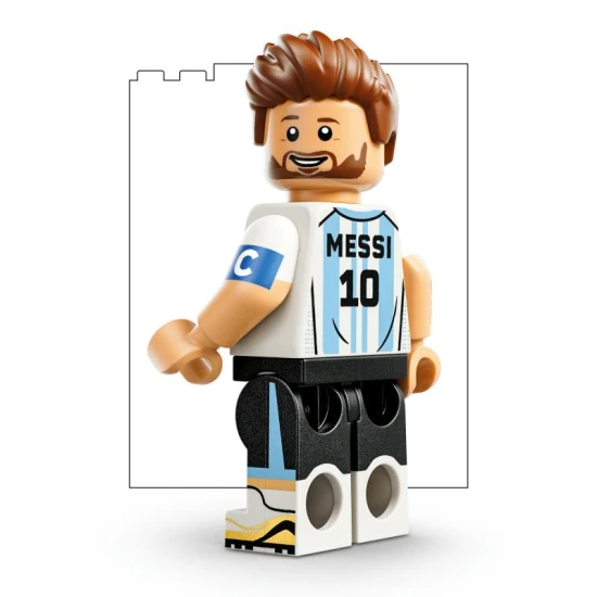 LEGO Editions 43011 Lionel Messi Hviezdne momenty futbalu