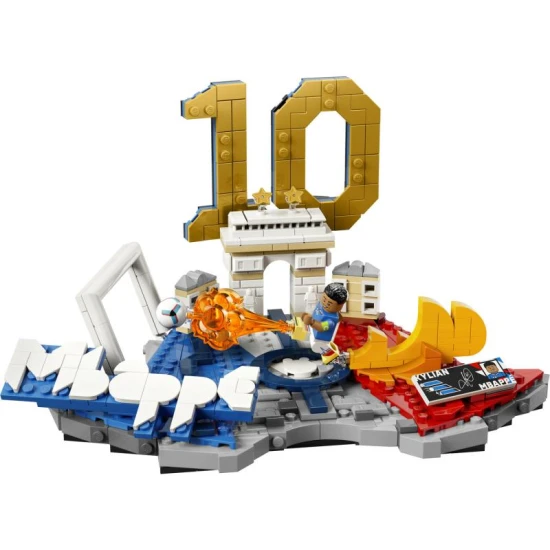 LEGO Editions 43013 Kylian Mbappé Hviezdne momenty futbalu