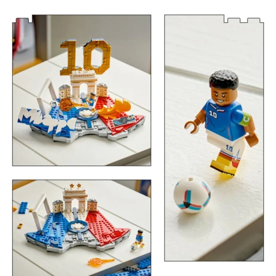 LEGO Editions 43013 Kylian Mbappé Hviezdne momenty futbalu