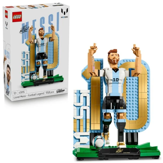 LEGO Editions 43015 Lionel Messi Futbalová legenda